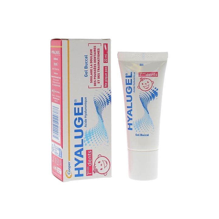 Hyalugel gel buccal 1ère dents - tube de 20 ml