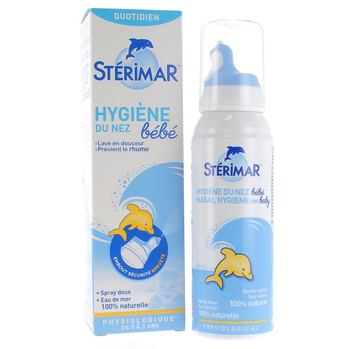 Hygiène du nez bébé Stérimar - spray de 100ml