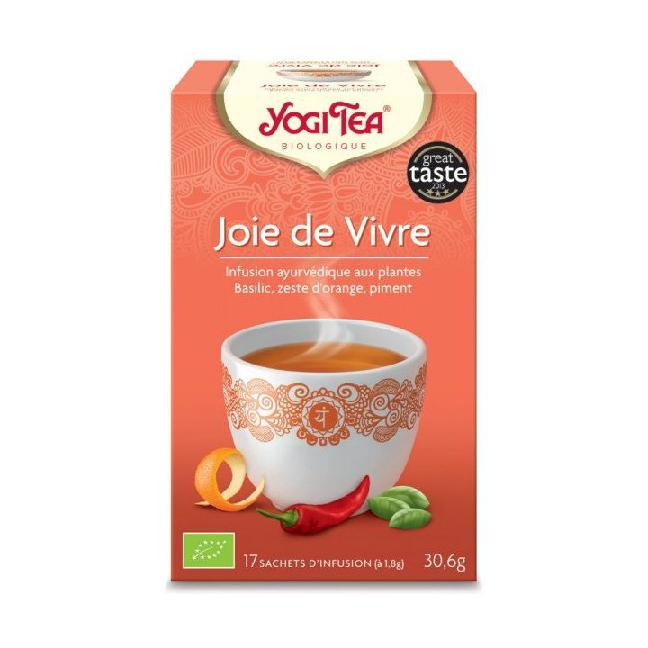 Joie de vivre BIO Yogi Tea - 17 infusettes