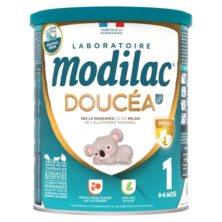 Lait expert Doucéa 1er âge Modilac - pot de 820 g