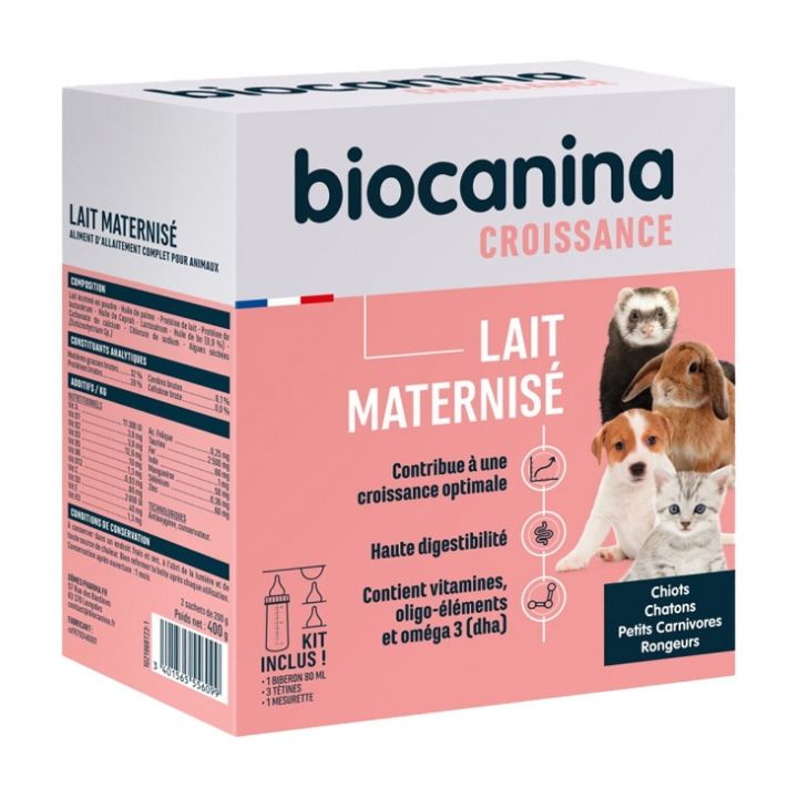 Lait maternisé Biocanina - boîte de 400g