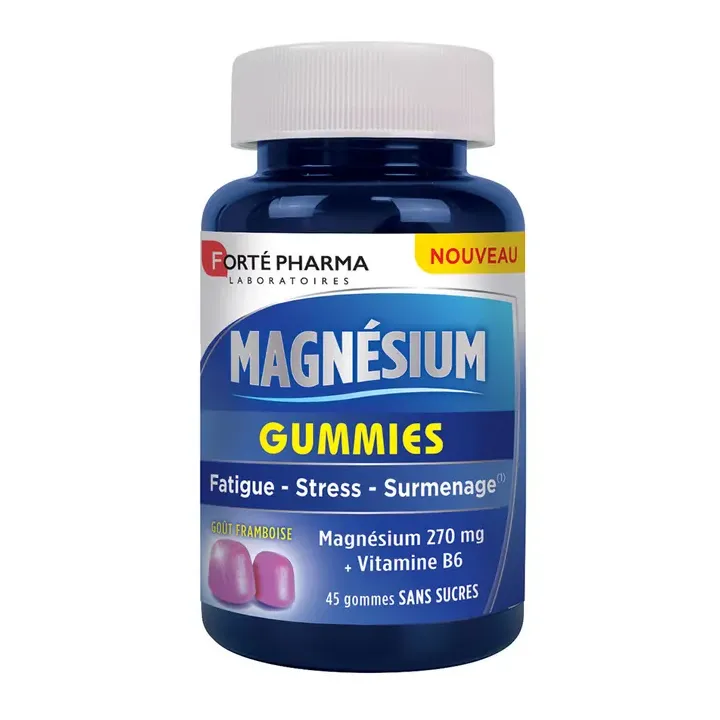 Magnésium gummies Forté Pharma - pot de 45 gommes