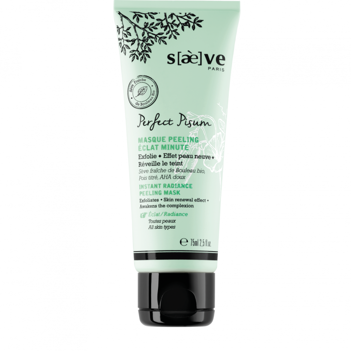 Masque peeling éclat minute Perfect Pisum Saeve - tube de 75ml