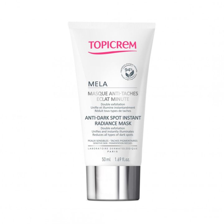 Mela masque anti-taches éclat minute Topicrem - tube de 50ml