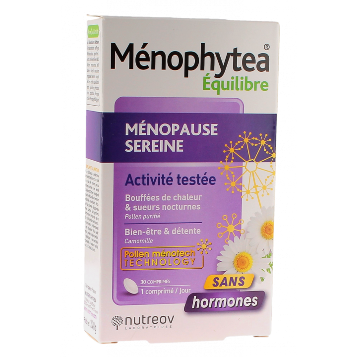 Ménophytea ménopause sereine Nutreov - boite de 30 comprimés