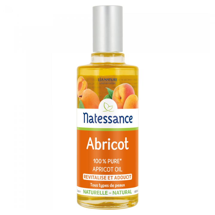 Natessance huile revitalisante abricot Léa Nature - flacon de 50 ml