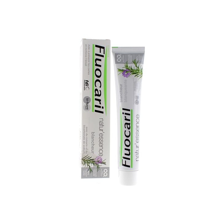 Natur'Essence Dentifrice blancheur bi-fluoré Fluocaril - tube de 75 ml