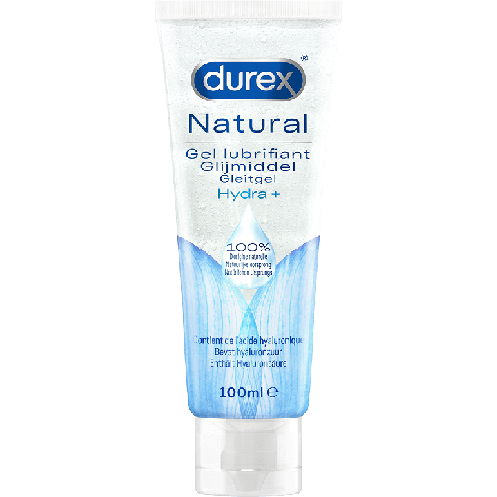 Natural Gel lubrifiant hydra + Durex - tube de 100ml