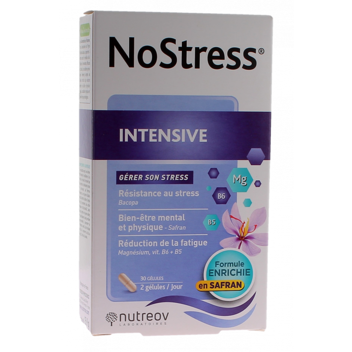 No Stress intensive Nutreov - boite de 30 gélules