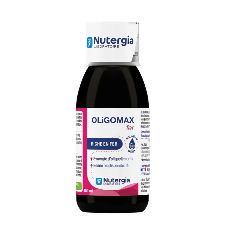 Oligomax Fer Nutergia - flacon de 150 ml