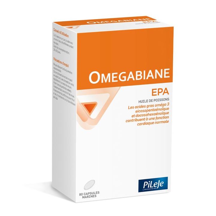 Omegabiane EPA Pileje - boîte de 80 capsules