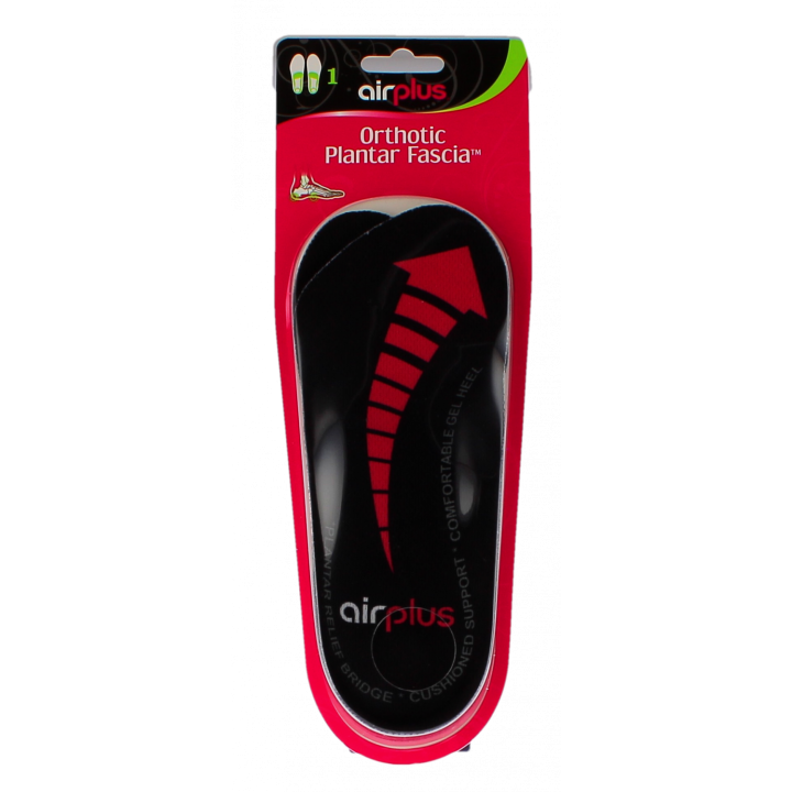 Orthotic Plantar Fascia Semelle femme Airplus - une paire de semelles