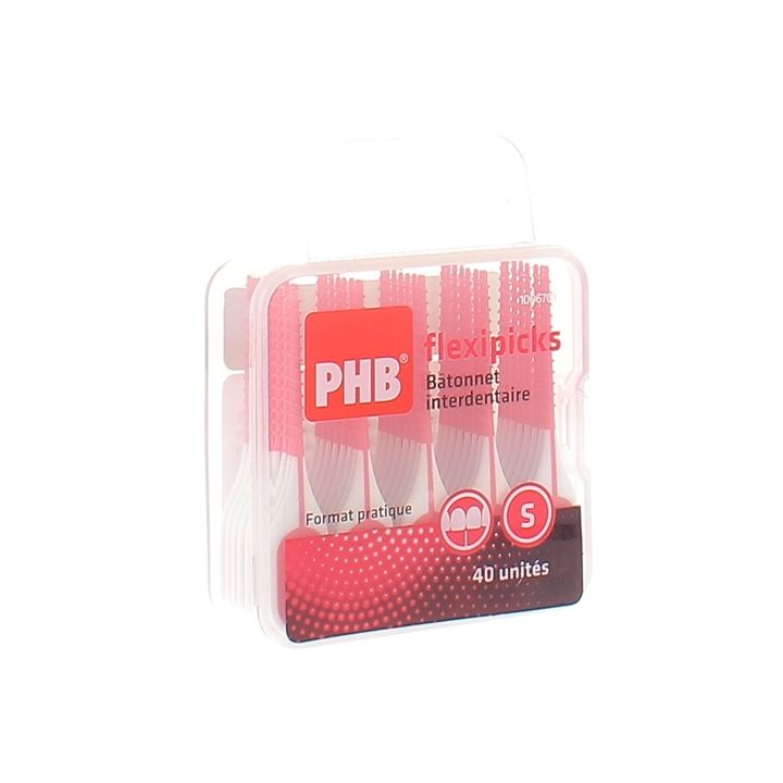 PHB Flexipicks Bâtonnet interdentaire Crinex - boîte de 40 unités