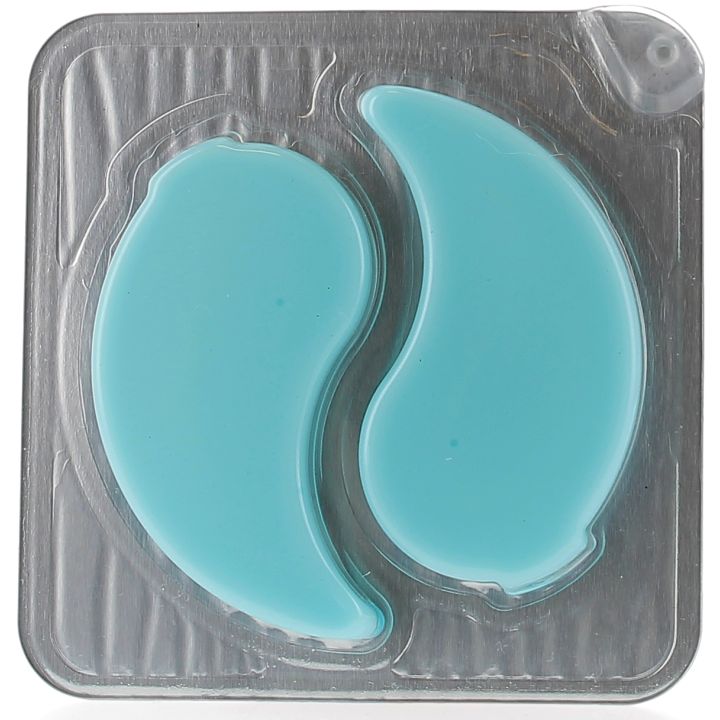 Patchs yeux lissants hydro-gel au bleuet bio Klorane - 1 paire de patchs