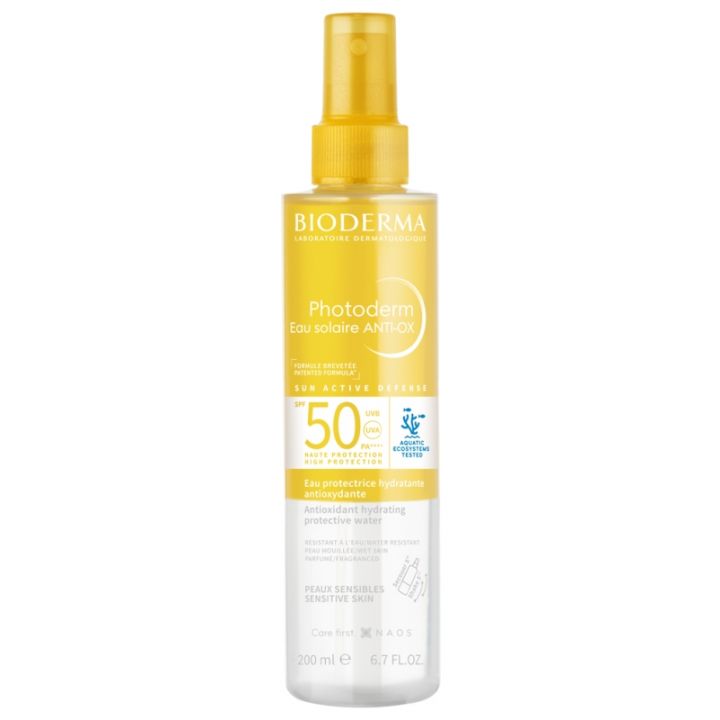Photoderm Eau solaire ANTI-OX SPF50 Bioderma - spray de 200 ml