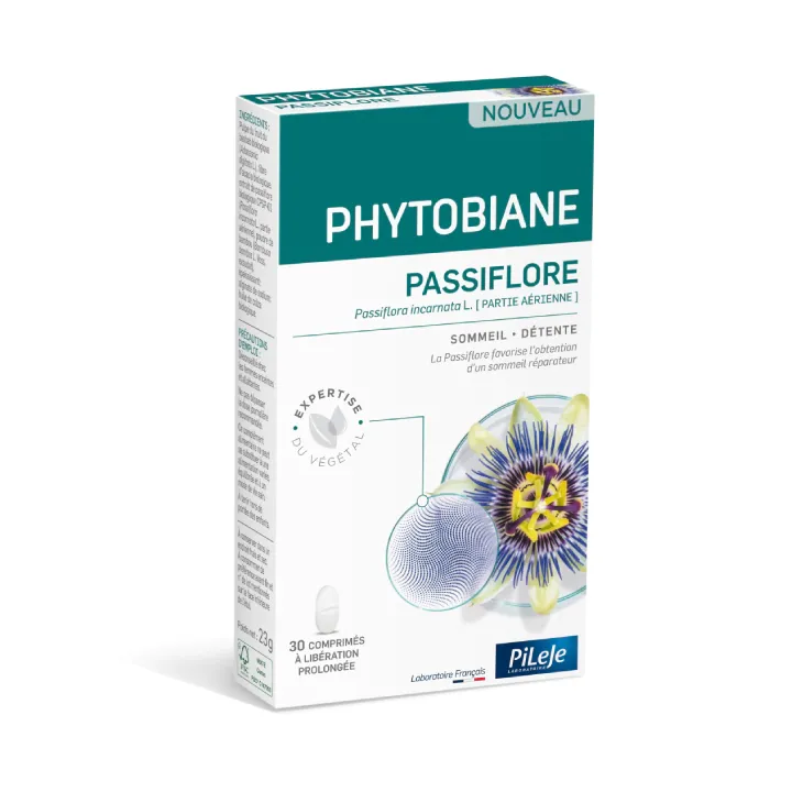 Phytobiane Passiflore Pileje - boite de 30 comprimés