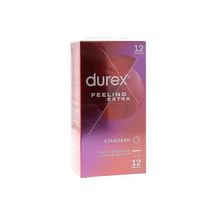 Préservatifs Feeling Extra Durex - boîte de 12 préservatifs