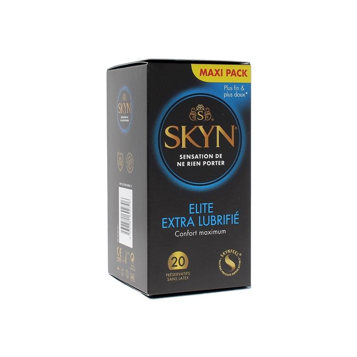 Préservatifs extra lubrifiés Skyn Manix - boite de 20 préservatifs