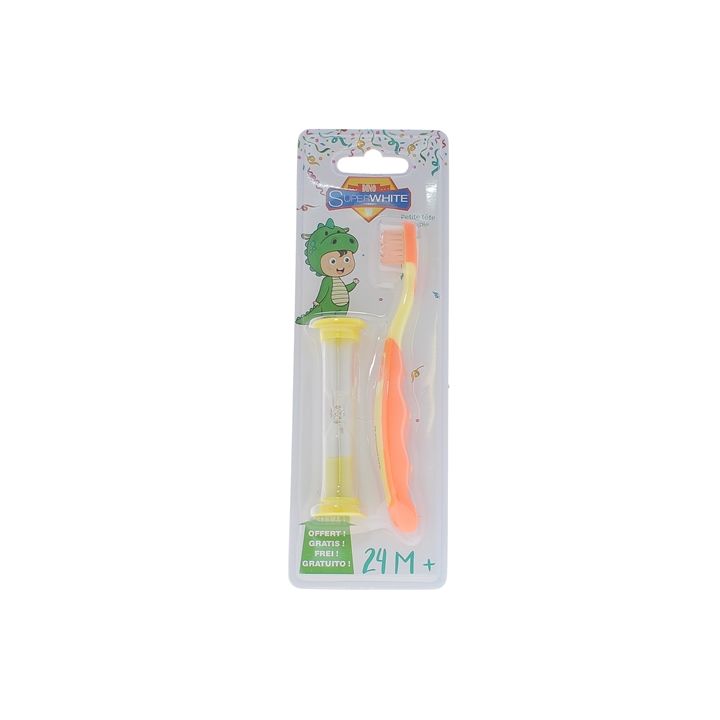 ProKids Brosse à dents Dino enfants 2-6 ans Superwhite - une brosse à dents