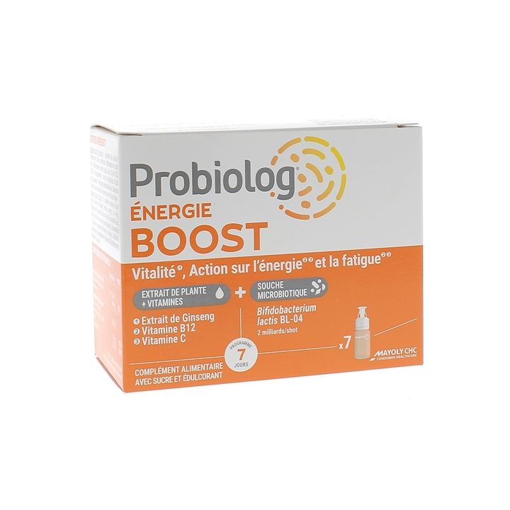Probiolog Energie boost Mayoly Spindler - boîte de 7 shots