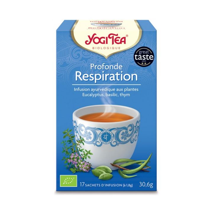 Profonde respiration BIO Yogi Tea - 17 infusettes