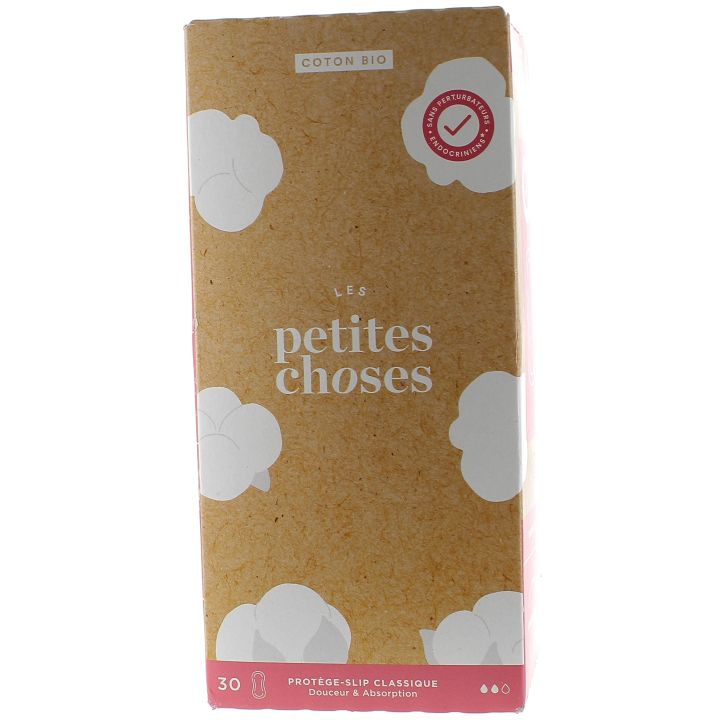 Protège-slip classique coton bio Les Petites Choses - boite de 30 protèges-slip