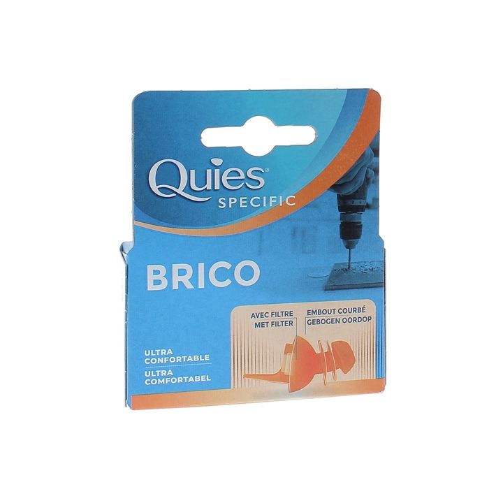 Protection auditive Brico Quies - boîte d'un paire réutilisable