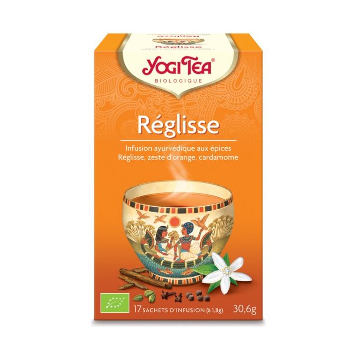 Réglisse BIO Yogi Tea - 17 infusettes