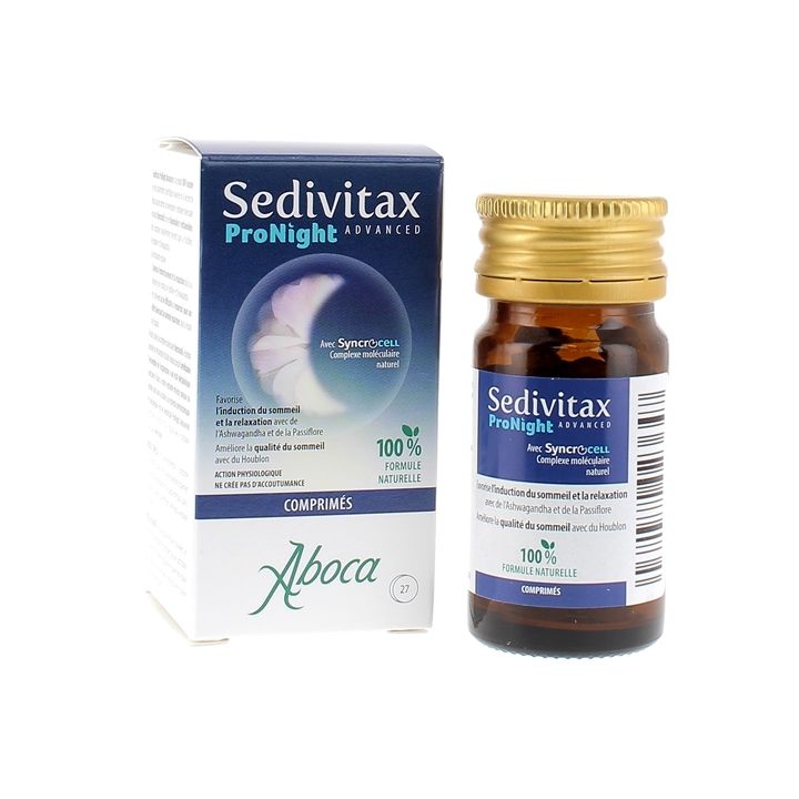 Sedivitax ProNight advanced Aboca - boîte de 27 comprimés