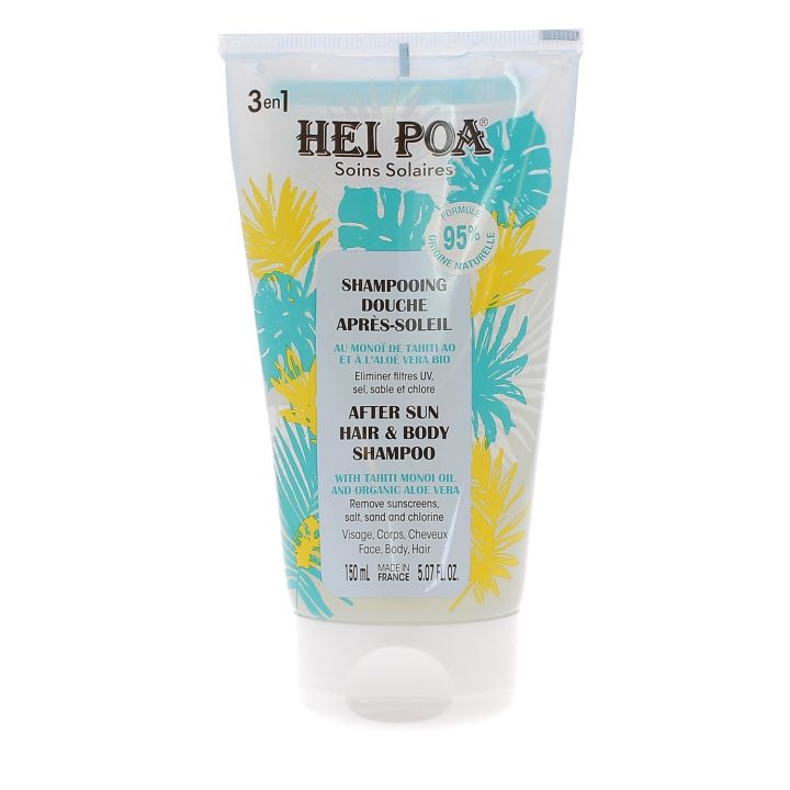Shampoing douche après soleil Hei Poa - tube de 150ml