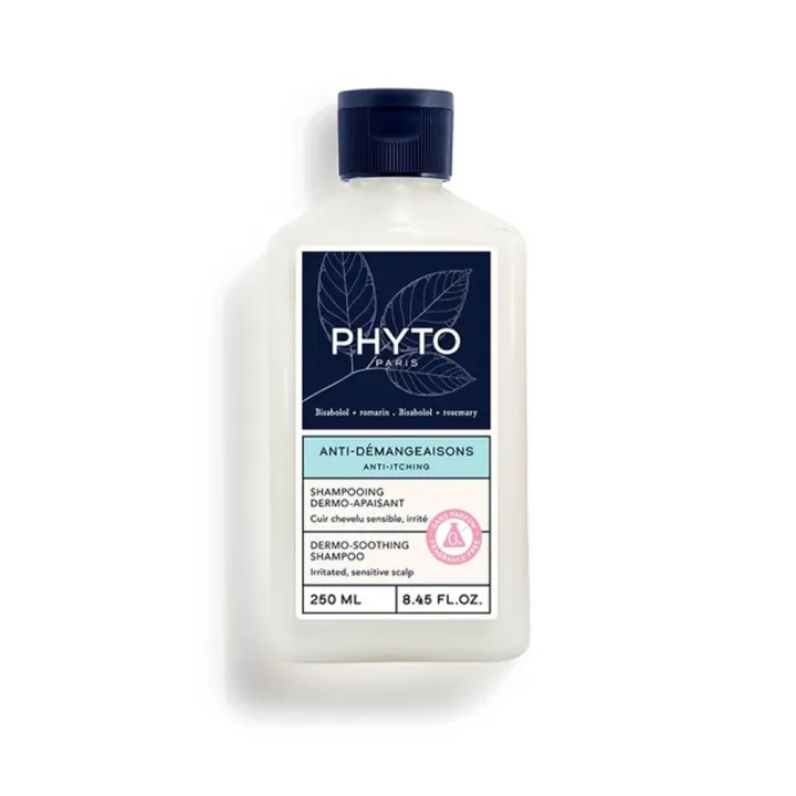 Shampooing anti-démangeaisons dermo-apaisant Phyto - flacon de 250ml
