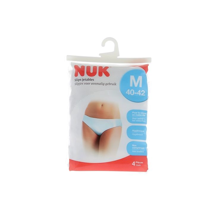 Slips jetables NUK - sachet de 4 pièces