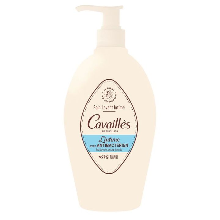 Soin toilette intime avec anti-bactérien Rogé Cavaillès - flacon de 500 ml