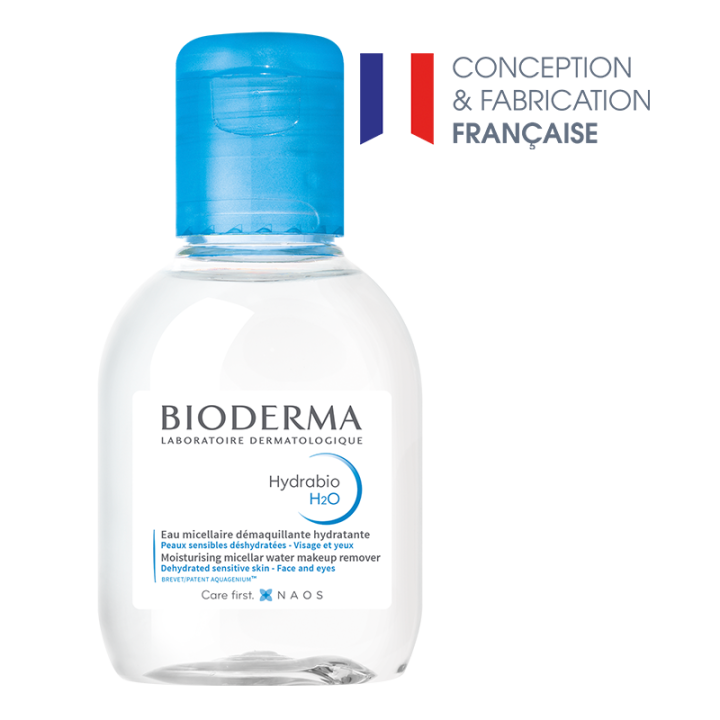 Eau micellaire Hydrabio H2O Bioderma - flacon de 100ml