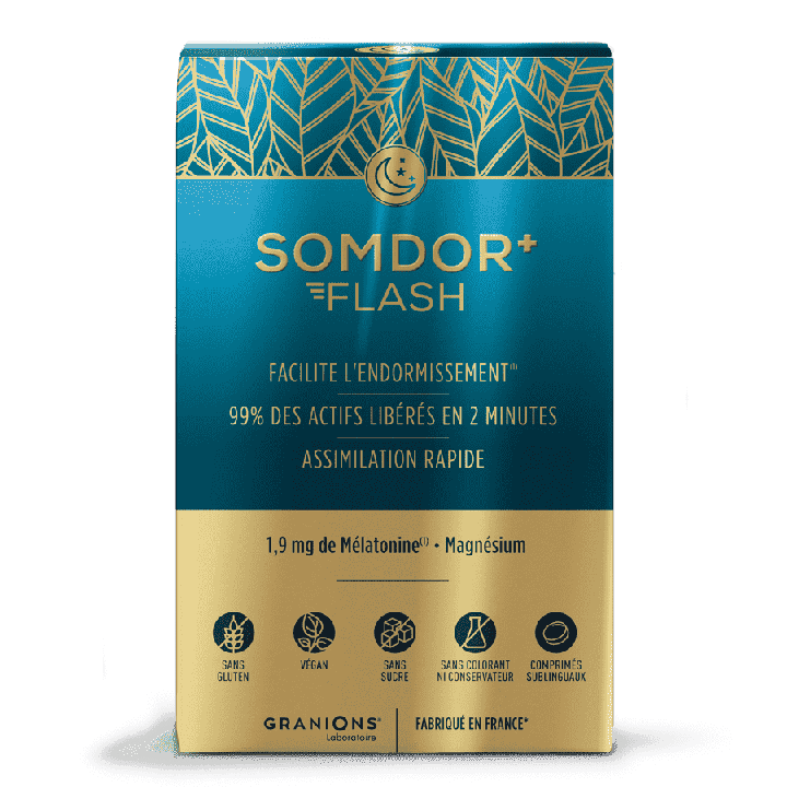 Somdor+ Flash Granions - boîte de 20 comprimés sublinguaux