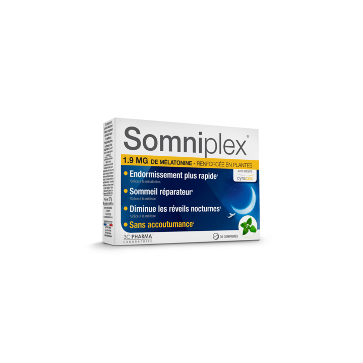 Somniplex comprimé 3C Pharma - boîte de 30 comprimés