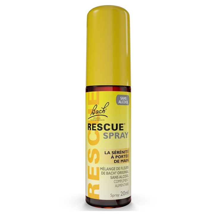 Spray La Sérénité à Portée de Mains sans alcool Rescue - spray de 20ml