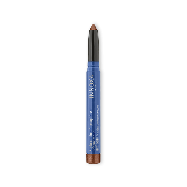 Stylo ombre à paupières longue tenue brun cuivré Innoxa - stylo de 1,4 g