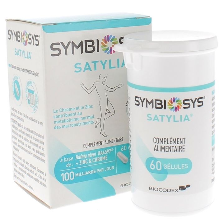 Symbiosis Satylia Chrome et Zinc Biocodex - boîte de 60 gélules