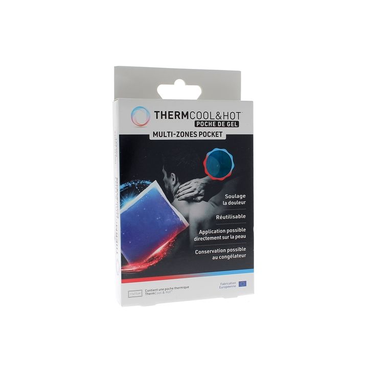 Thermcool&hot Poche de gel multi-zones pocket - boîte d'une poche de 11x11cm