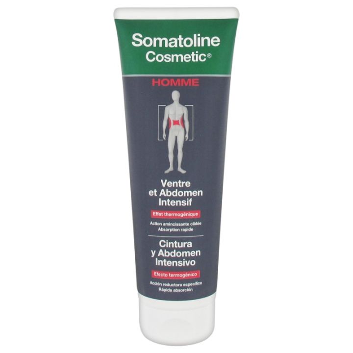 Ventre et abdomen intensif Homme Somatoline Cosmetic - tube de 250 ml