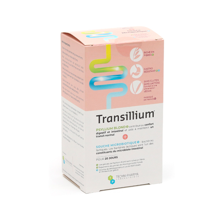 Transillium gélules Techni-Pharma - boîte de 100 gélules