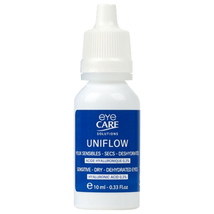Uniflow Gouttes oculaires Eye Care - flacon de 10 ml