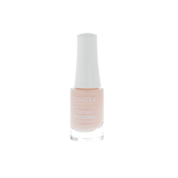 Vernis à ongles hypoallergénique Rose lacté 101 Innoxa - flacon de 5 ml
