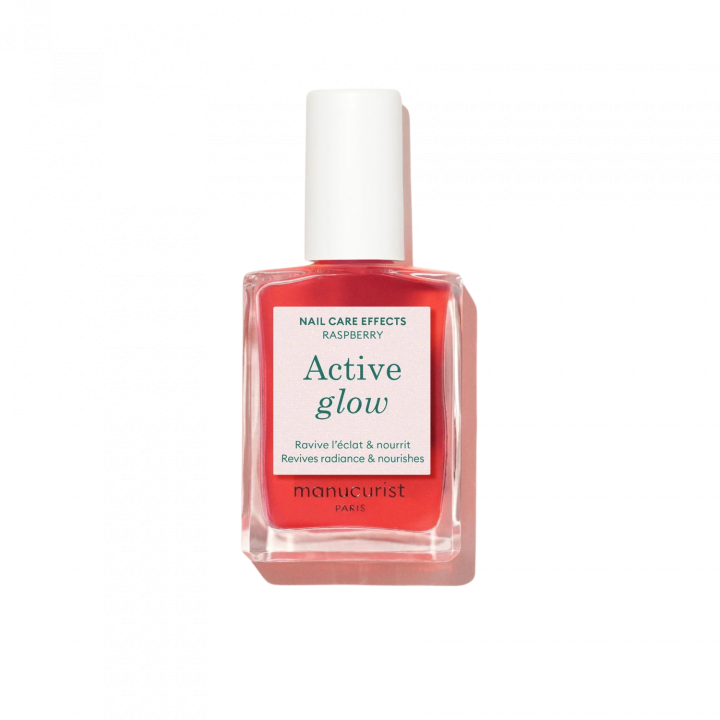 Vernis soin Active Glow Raspberry Manucurist - flacon de 15ml