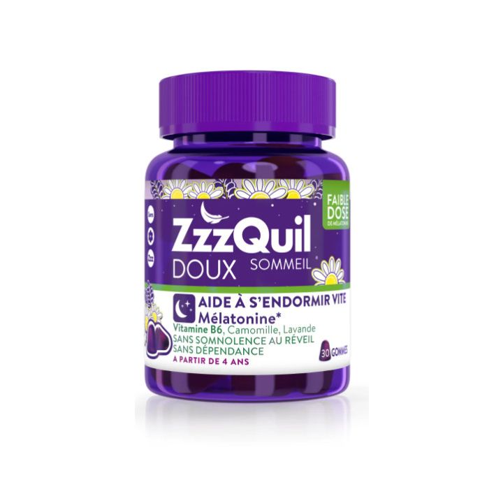 ZzzQuil Doux Sommeil - pot de 30 gommes