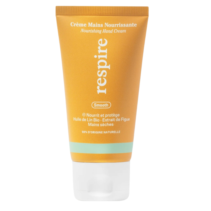 Crème mains nourrissante bio Respire - tube de 50ml 