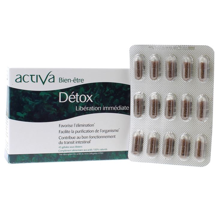 Activa bien-être detox - boite de 30 gélules