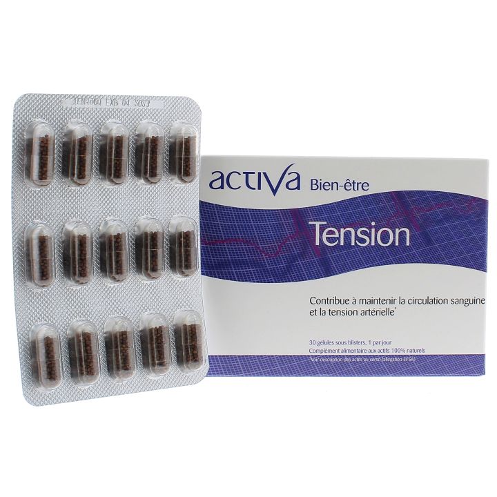 Activa bien-être tension - boite de 30 gélules