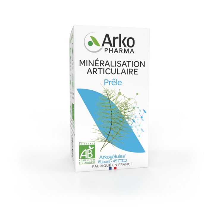 Arkogélules Prêle des champs bio Arkopharma - boîte de 45 gélules